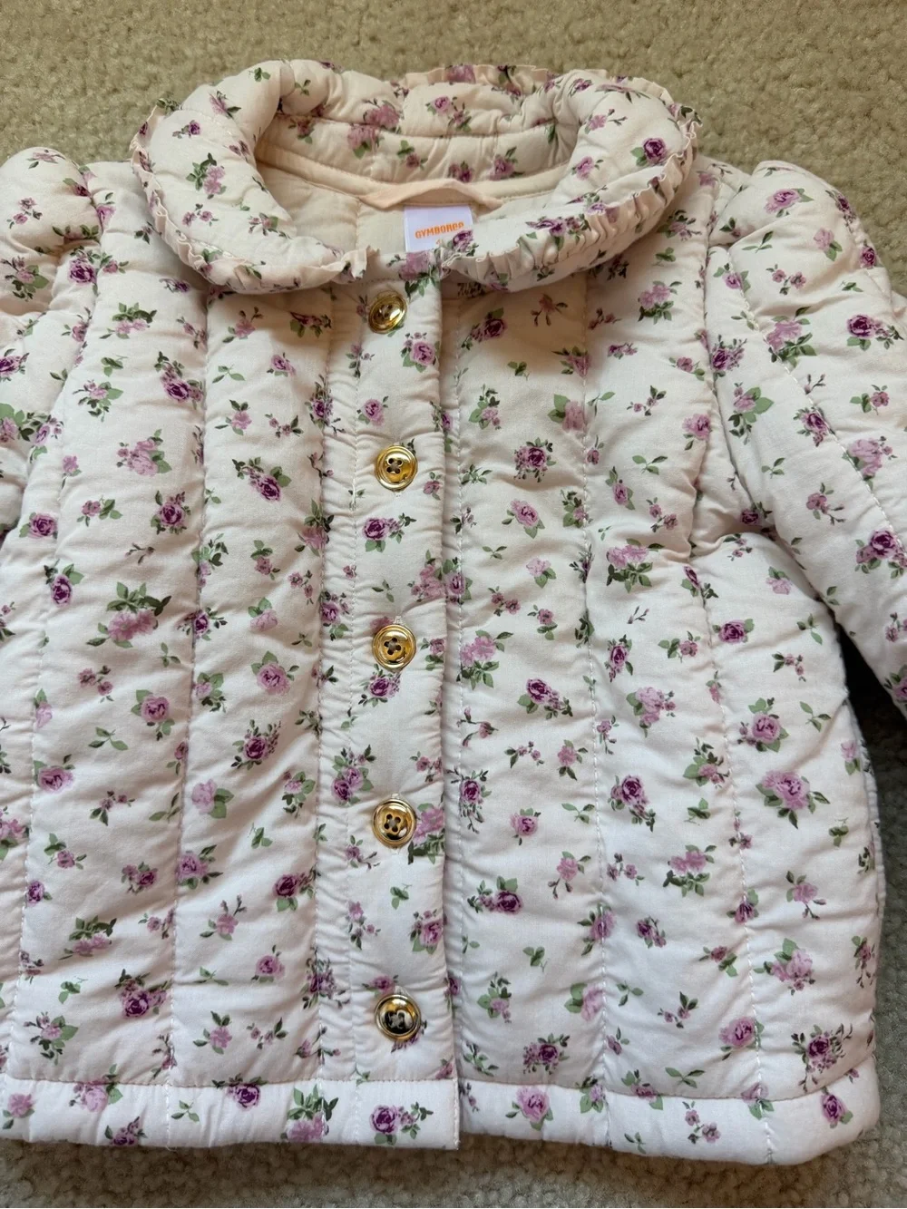 Gymboree Floral Jacket 4T